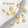 20-50pcs 18K Gold Plated Pendant Connector,Pinch Bail Clasp,Jewelry Making Supplies,Brass Bail,Necklace Bails,DIY Accessories