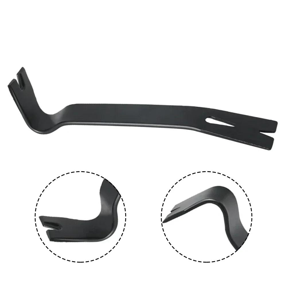 Black Comfortable Nail Lifter Crowbar Pry Bar Remover Tool Workshop Equipment Wrecking Bars Hand Tools Out Nails