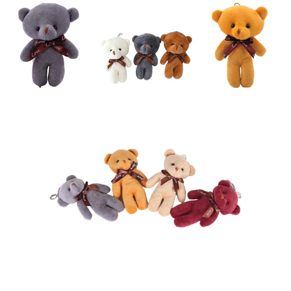Charming Teddy Bear Stuffed Doll Keychain For All Ages
