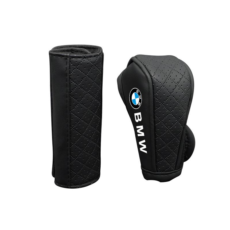 Car Shift Handle Cover Non-slip Wear-resistant For BMW M Power Performance M3 M5 X1 X2 X3 X5 E30 E36 E39 E46 E87 E91 E90 E60 E82 Pdzp71