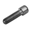 3 Pcs Titanium Alloy Steering Stem Handlebar Rear Dial Screws Bolts Set for Road Bicycle Accessories