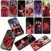 for Apple iPhone 17 16 11 Pro XS Max XR 6 7 8 Plus + 16E SE 2020 Air 5 SE2 Phone Cover Case M-Marvels Scarlet Witch Casing