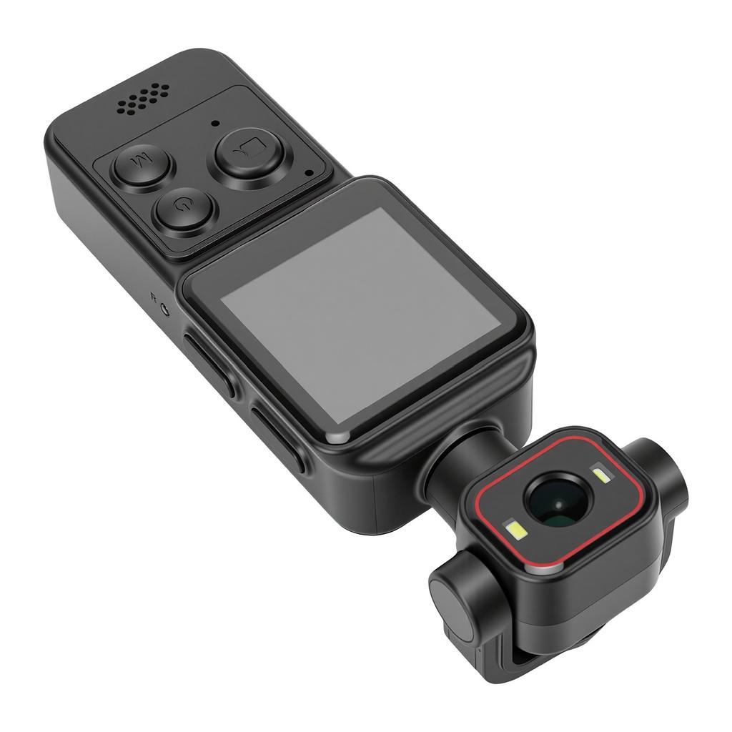 Handheld Camera 4K 3MP 1.54 Inch Color Screen Handheld Video Camera with 180 Degrees  Horizontal 90 Degrees  Vertical