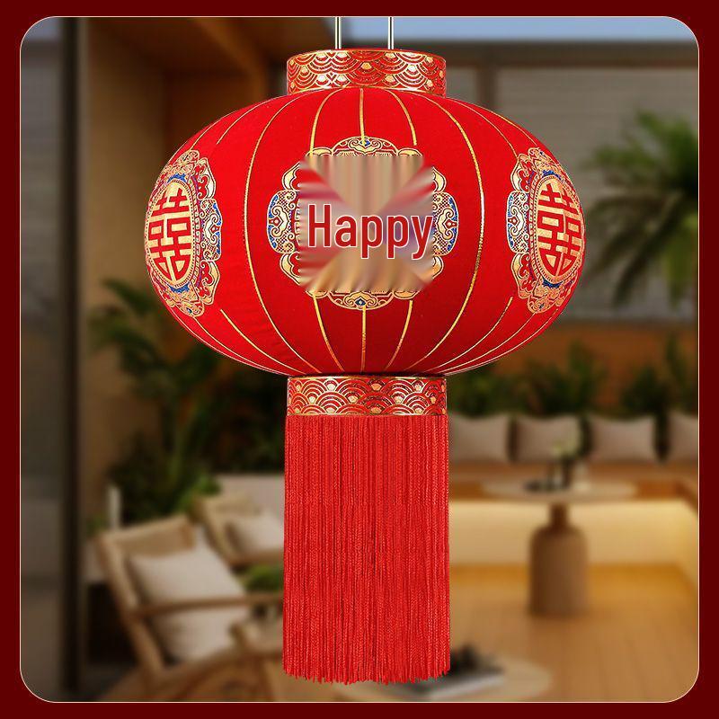 Red Xi Wedding Lanterns for Outdoor Front Door and Balcony Decoration