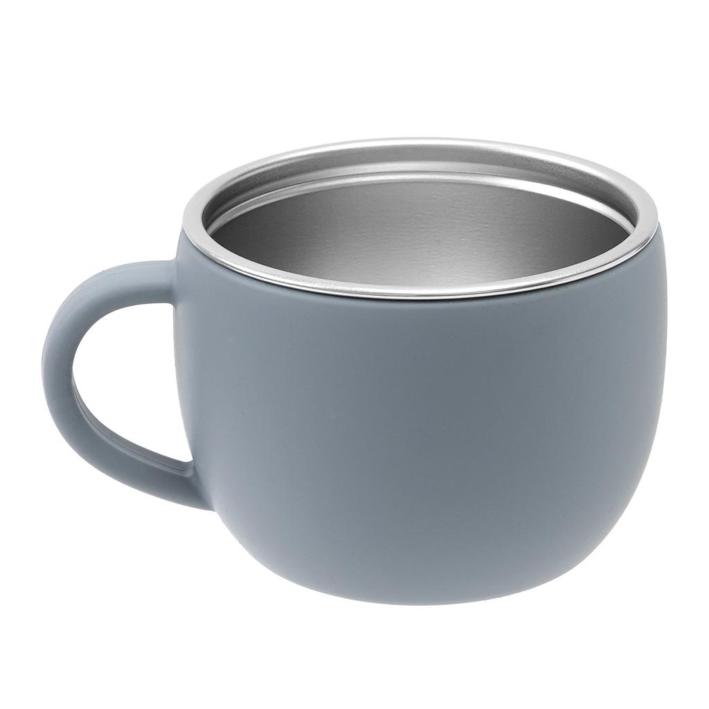 Color Kids 1 Stück Einhand-Fütterbecher BPA-frei Baby Edelstahl-Wasserbecher Abnehmbarer Silikon-Flüssigkeitsbecher Weihnachtsgeschenk