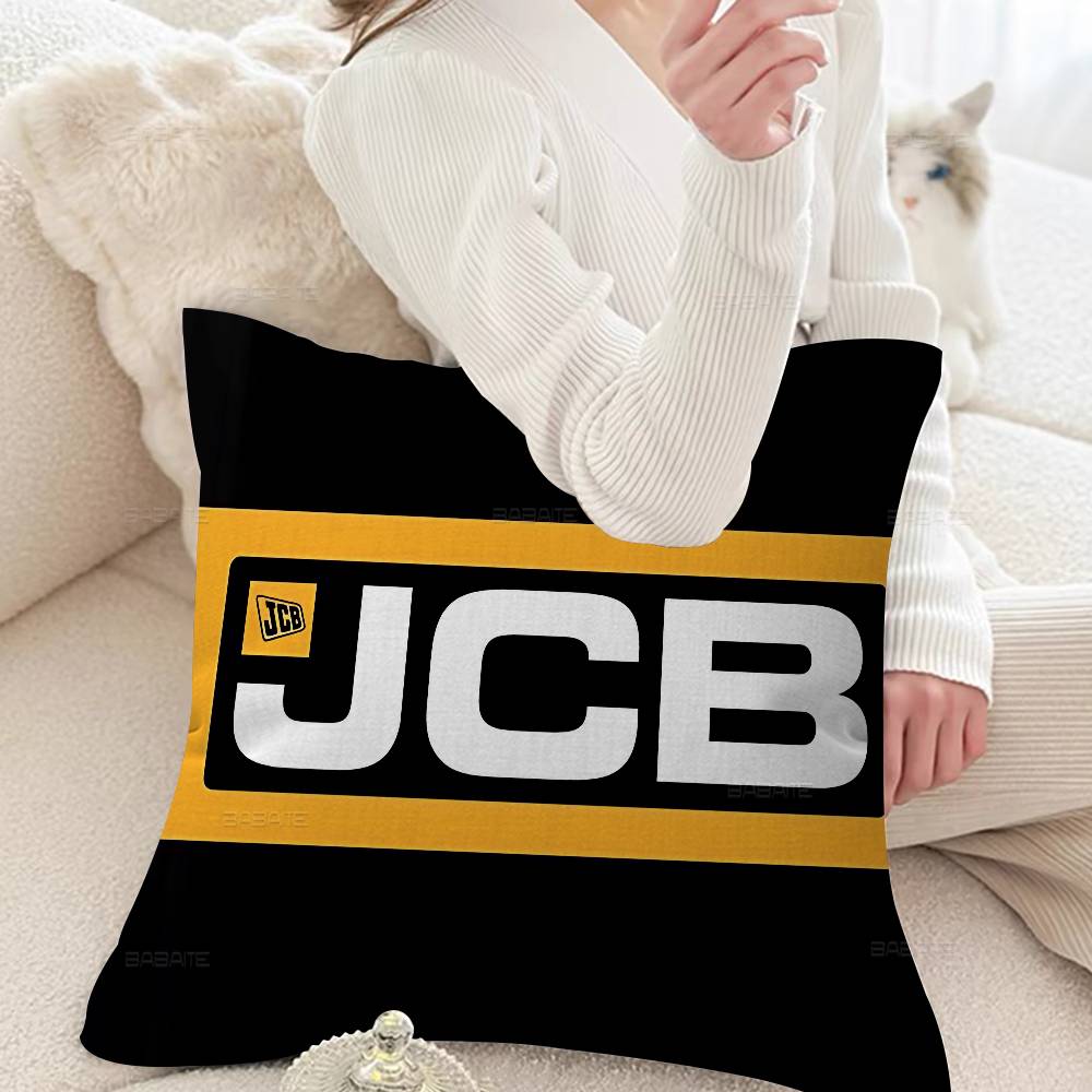 J-Jcbs Logo Kissenbezug Design Kissenhülle Dekor Feiertagsdekorati