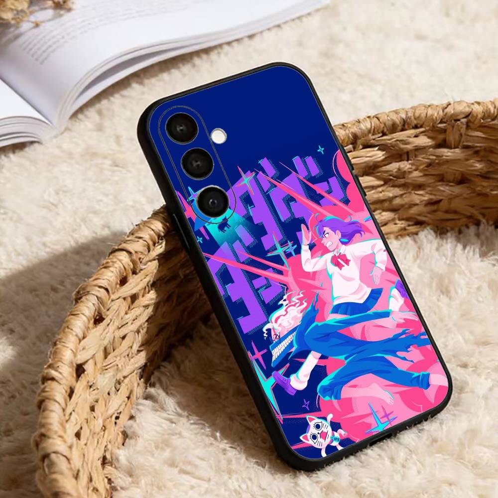Momo D-Dandadan Okarun Phone Case For Samsung Galaxy A20,21s,22,31,32,52,53,72,73,80,91 Soft Black Shell Samsung a40