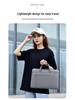 15.6-Inch Laptop Bag: Sleek Handbag Briefcase for Business, Customizable Logo
