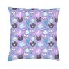 M Witch In Black Square Pillowcover Home Decor Occult Witchy Magic Cushions Throw Pillow For Car Double-Sided Printing