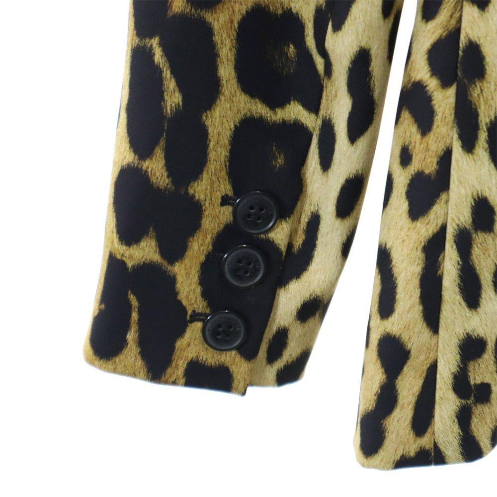 MOSCHINO Cheap and chic Leopard Pattern tailored jacket CHEAP AND CHIC Women Used