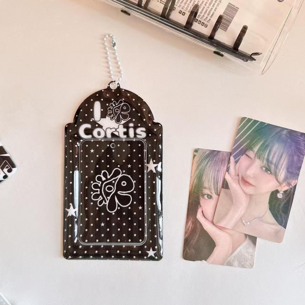 Original Cortis 3" Card Holder Sleeve for Polaroid & Mini Cards - Campus, Idol, or Star Display Pendant