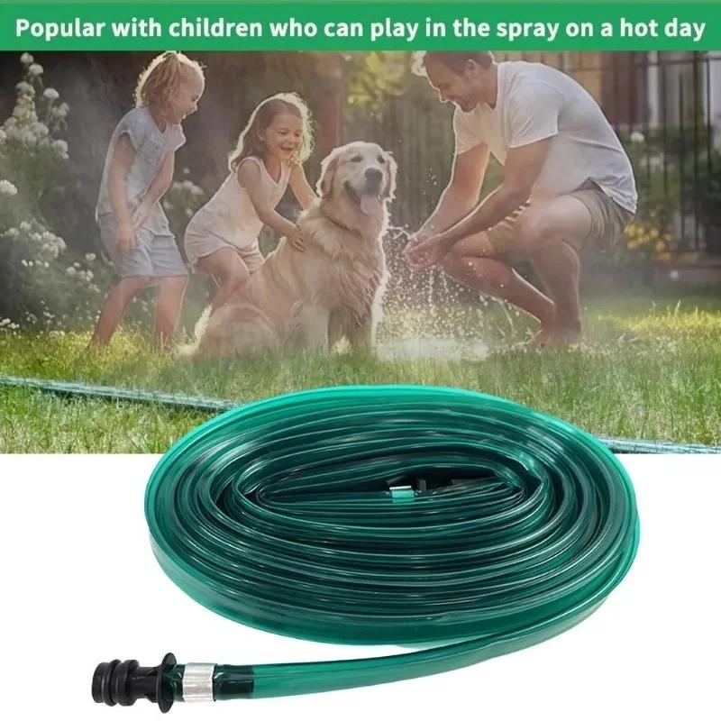 7m -15m Sprinkler Soaking Pipe Drip Irrigation Sprinkler Kit Garden Lawn Irrigation Spray Pipe Garden Lawn Irrigation System