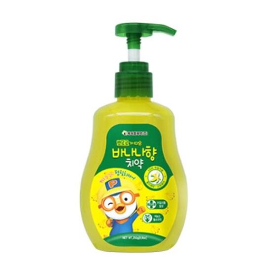 Pororo Dentifrice Pompe Pour Enfants BANANE 250g FABRIQUÉ EN CORÉE