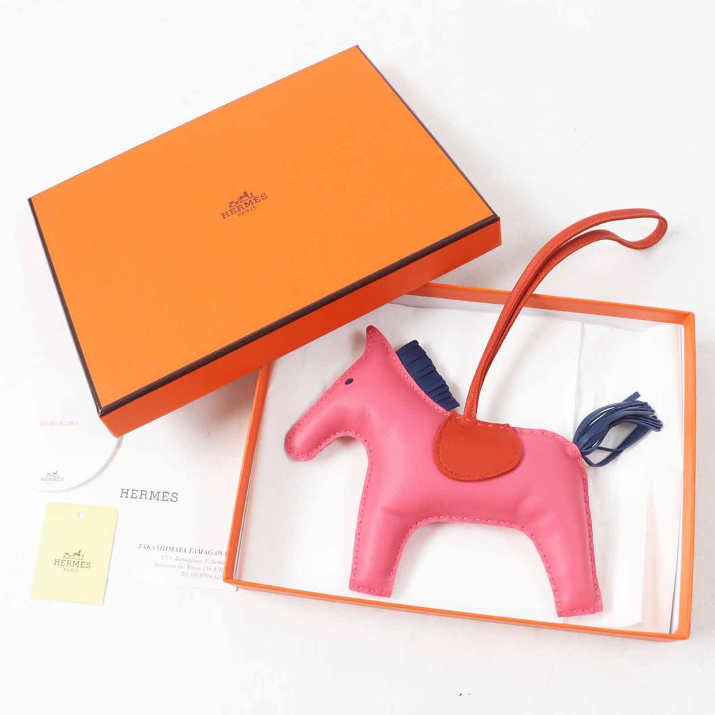 Great HERMES Bag charm Rodeo Charm Anyo Miro Women Used