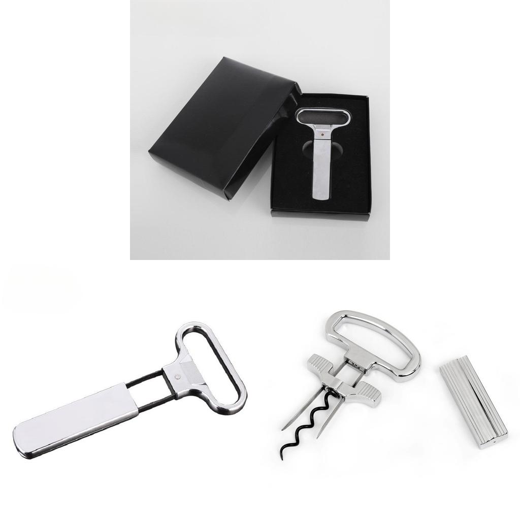 Portable Red Wine Opener With Steel Needle For Vintage Bottles And Cork Removal