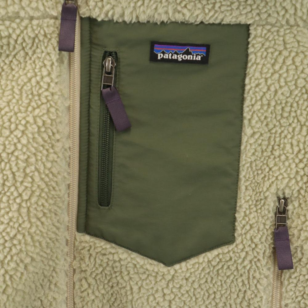 Patagonia 23056FA18 Classic Retro X Boa Fleece Jacket S Beige Outdoors Men's Used