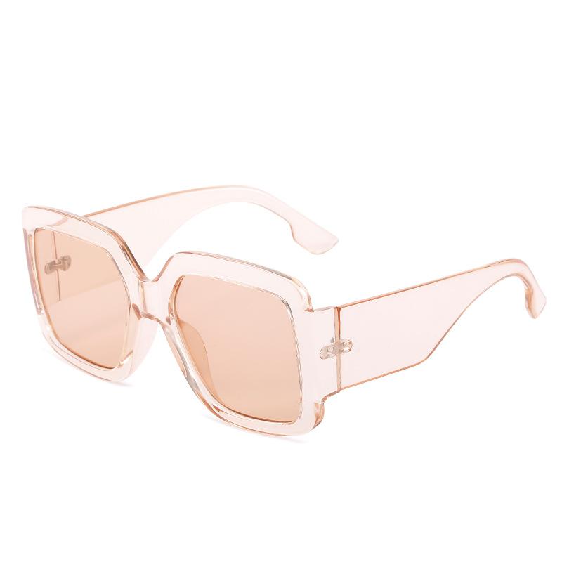 Spring Sunglasses, Personalized Trend Large-Frame Glasses, Street Shooting Women Live Streaming Host Versatile Sunglasses Women