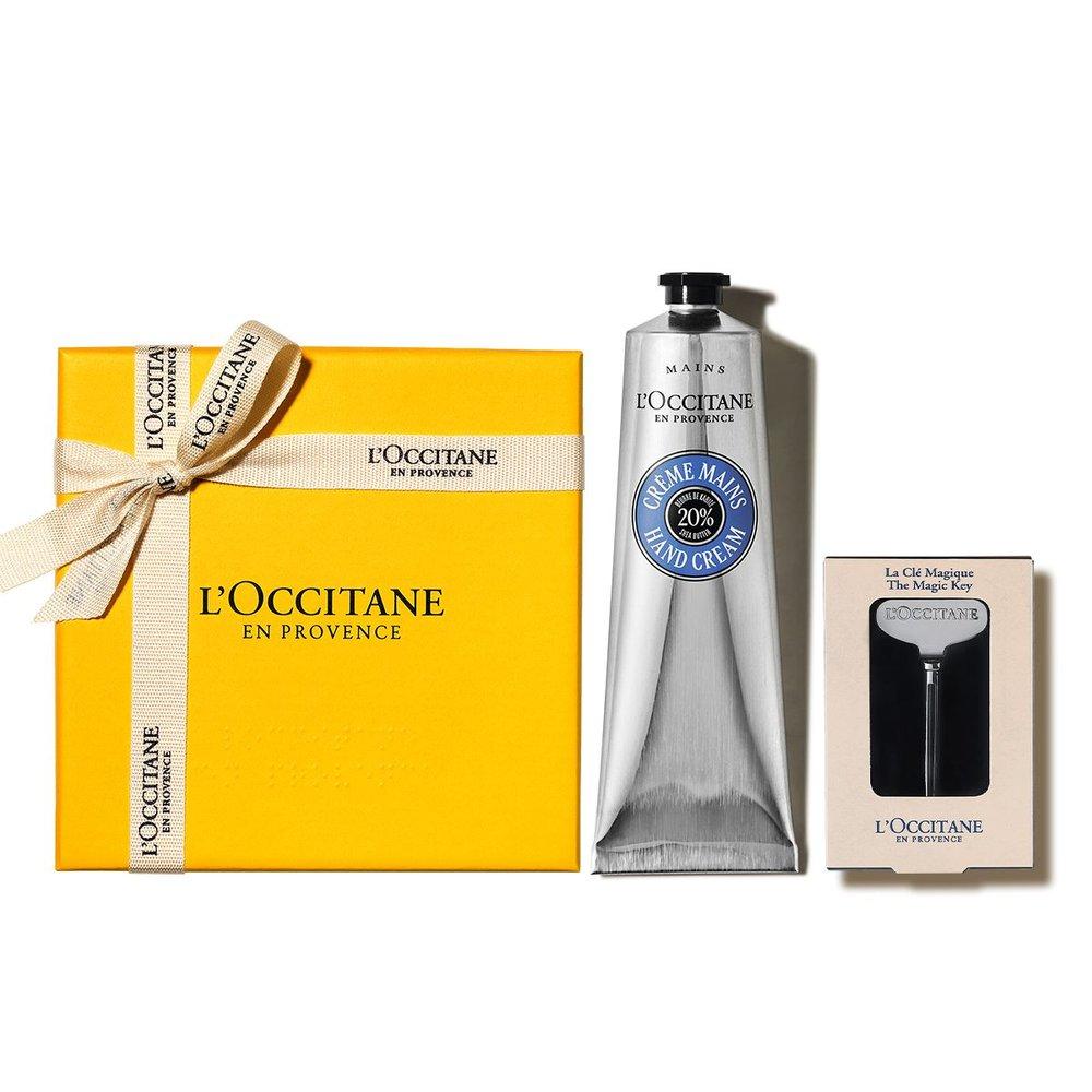 L Occitane [Gift] Shea Butter Hand Cream 150ml Set (Carité Confort) (+Magic Key)