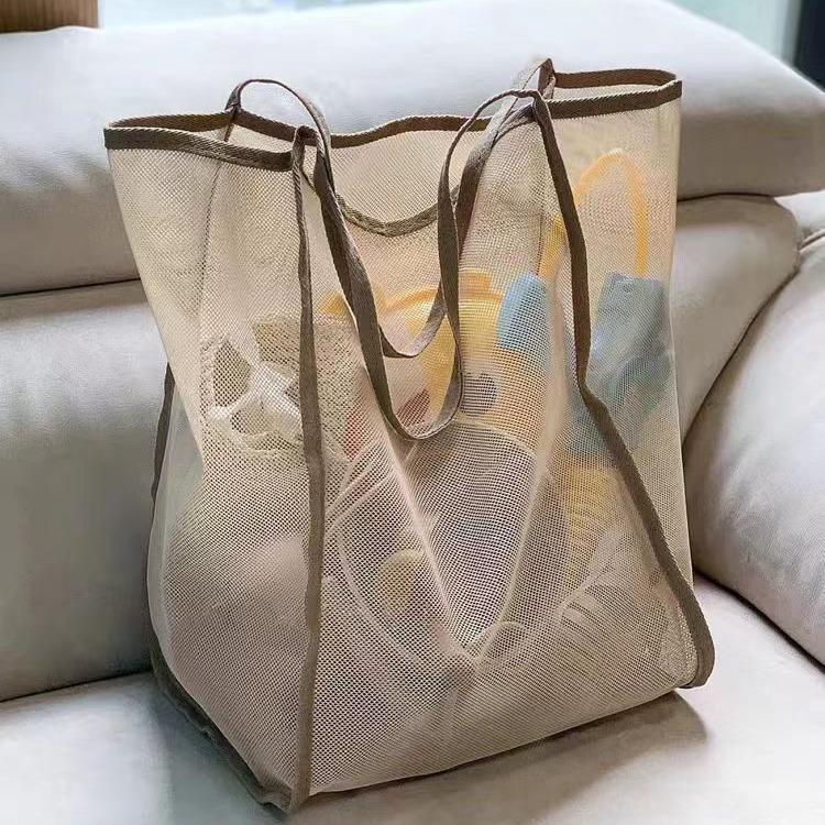 Sommer Vielseitige Schultertasche - Multifunktionale Strandtasche & Kinder Spielzeug Aufbewahrung