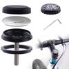Waterproof Bike Headset Top Cap Anti-Theft Locator Bracket Bicycle Tracker Mount for AirTag
