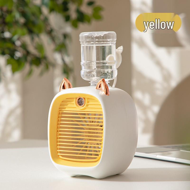 

Creative Little Fox Humidifier Fan: Desktop, Handheld, Electric Cold Spray Fan Standard Version FC-6602 Little Fox Spray Fan