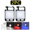 Mini Glare COB Keychain Light USB Charging Emergency Lamps Strong Magnetic Repair Work Outdoor Camping flashlight