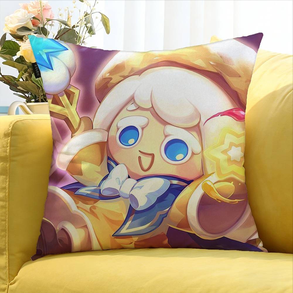 Game C-Cookie R-Run Kingdom World Various Sizes Square Pillow Case For Car Home Bedchamber Decor