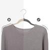 Non-Slip Velvet Clothing Hangers, 10 pcs, Black