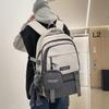 Letter Nylon Travel Backpack For Students With Antiload Burden And 15in Laptop Storage