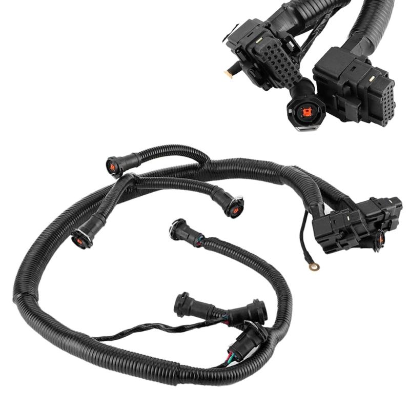 FICM Fuel Injector Module Wiring Harness Fit for 0 F350 F450 F550 6.0L 5C3Z9D930A Powerstroke