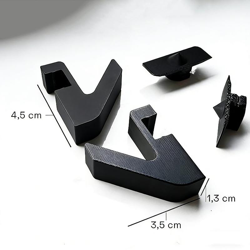 

1Pair Sound-Absorbing Board Clothing Hooks - Drill-Free Hooks And Storage Hooks For Sound Insulation In Home Studios Triangle