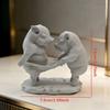 Decorations Cartoon Pig Figurine Creative Animal Pig Model Gifts 3D Printed Pig Toy  Desktop Use