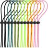 Frienda 12 Set Bungee Cord Strap Kit, Includes Adjustable Replacement Swimming Goggle Strap With Cord Lock Clamp For Swim Goggles