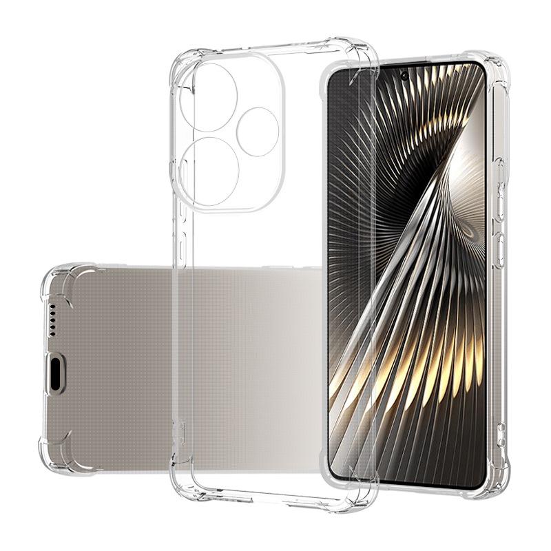 Applicable To Redmi 13X 4G Overseas Version Four-corner Anti-drop Mobile Phone Case Redmi A5 4G NFC Transparent Tpu Soft Case