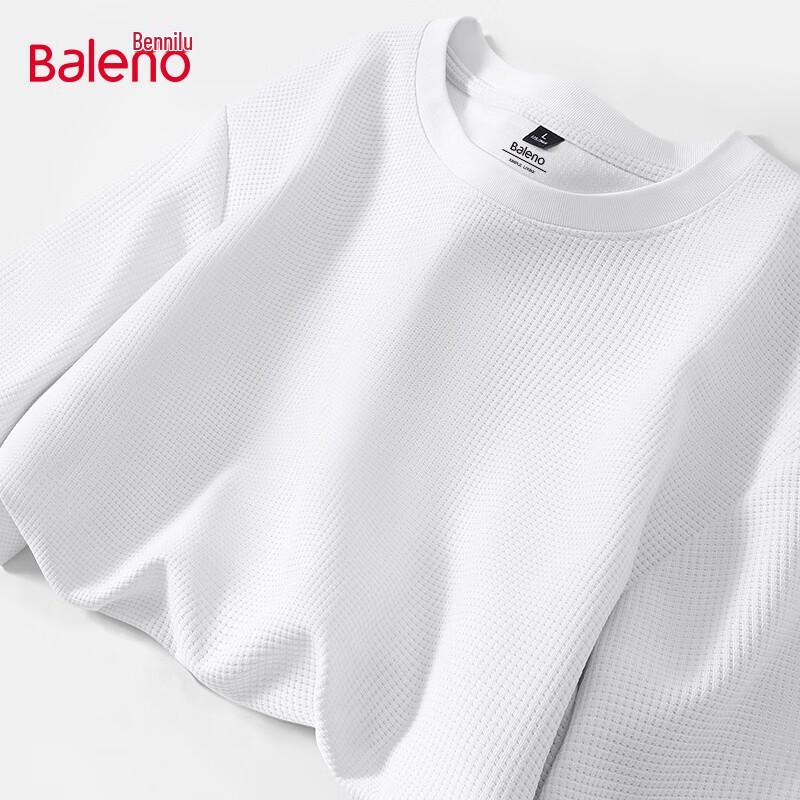 Baleno Men s Heavy Waffle Knit Long Sleeve T-Shirt 2XL