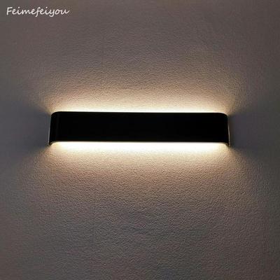 Luces Modern Minimalist LED Aluminum Lamp Bedside Lamp Wall Room Bathroom Mirror Light Direct Creative Aisle Bedroom Decor