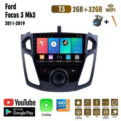 Android Autoradio Carplay Voor Ford Focus 3 Mk3 2011-2019 Multimedia Video Player GPS Navigatie WIFI 2 + 32 GB