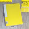 A4 Multi-color Thick Double Clip Document Holder for Office