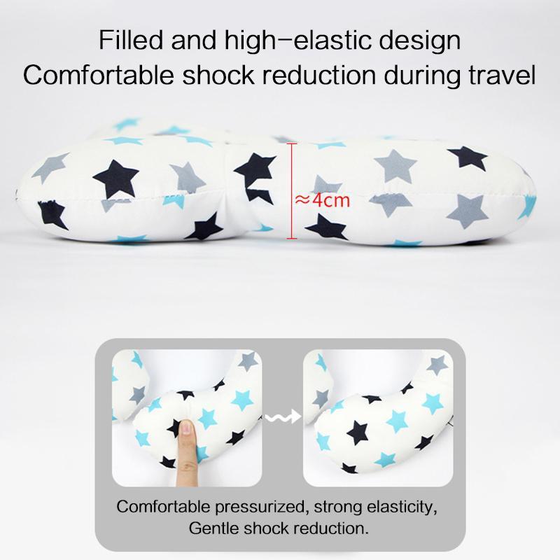 Memory Foam Neck Pillow for Newborns Infants Car Seat Stroller Head Support Cushion Universal Travel Accessories