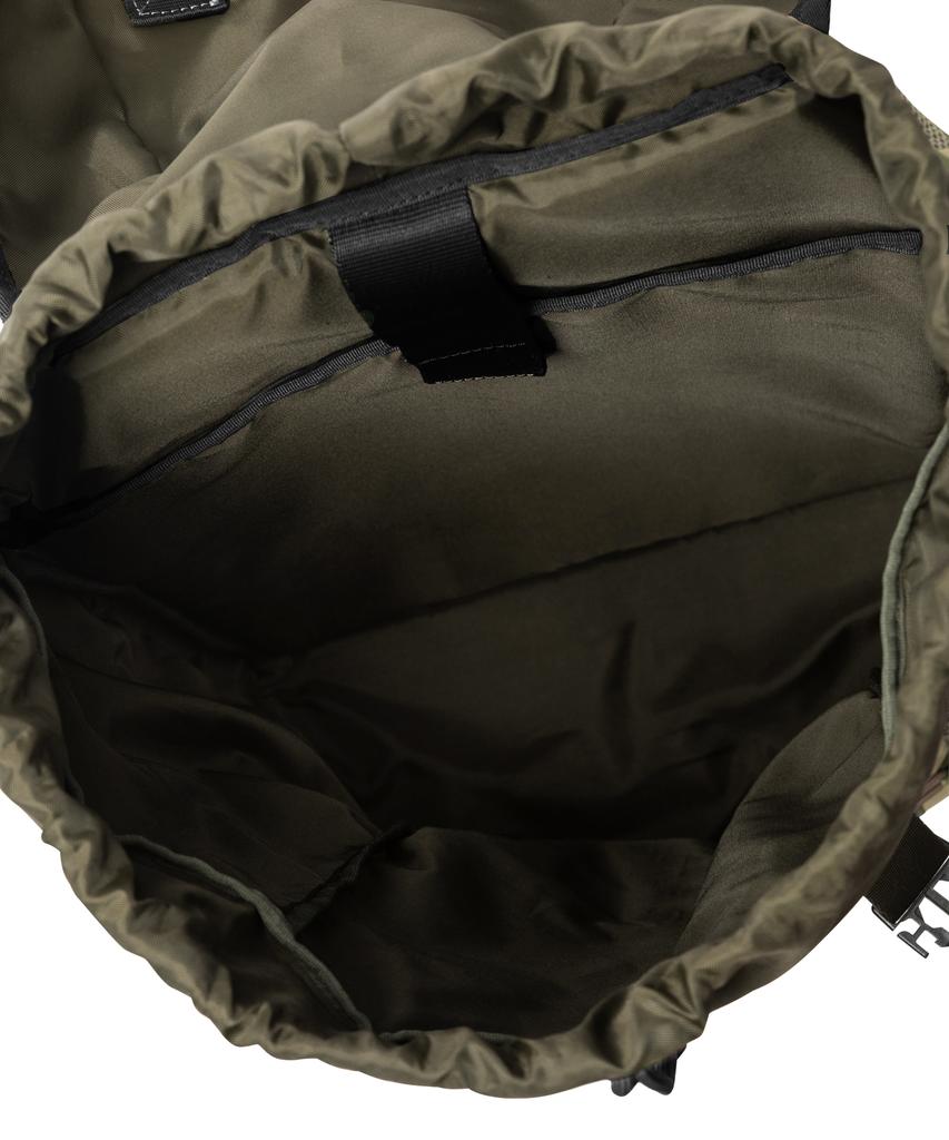 Kaneitei Nomad Two-Touch Drawstring Backpack (Black)