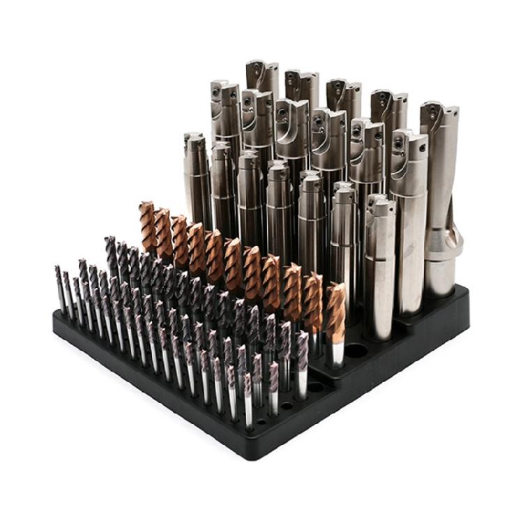 Fräserstaubfangbox Spannzangen-Aufbewahrungsregal Fräskopf Kunststoffaufbewahrung