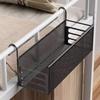 Bedside Hanging Storage Basket Shelf Organizer Rack for Dorm Bed & Bunk