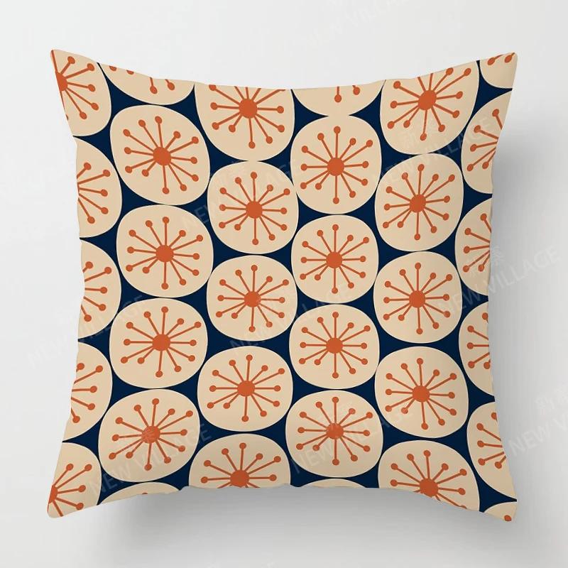 Nordisk höst heminredning höst prydnadskuddfodral soffa Kuddfodral modernt 45x45cm 45*45 50x50 60x60cm 40*40 40x40 geometri 60*60