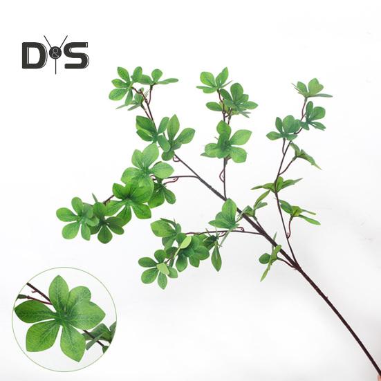 Artificial Greenery Branches Faux Greenery Stems Fake Leaves Artificial Foliage Twig Plants for Home Office Wedding Decor Vase Filler