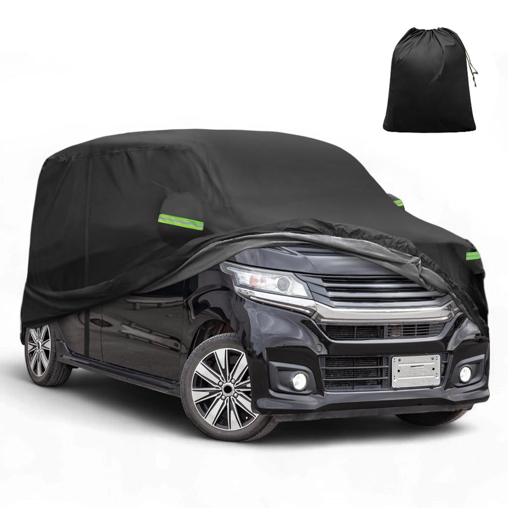 X AUTOHAUX with Honda 350x148x143cm Light Car Aluminum Spunlace Windproof Rainy Season Strong Yellow Hail Side Nighttime Safety Easy to Put On and