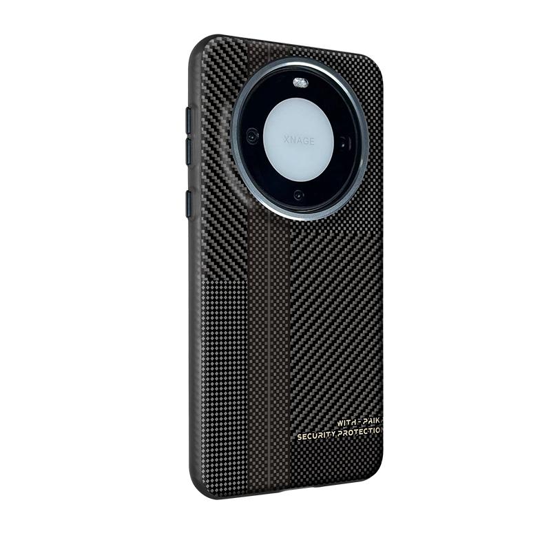 Carbon Fiber Style Case For Huawei Mate 70 Pro and Mate 70 Shockproof Strong Magnetic Magsafe Matte Anti-Fingerprint Case Cover