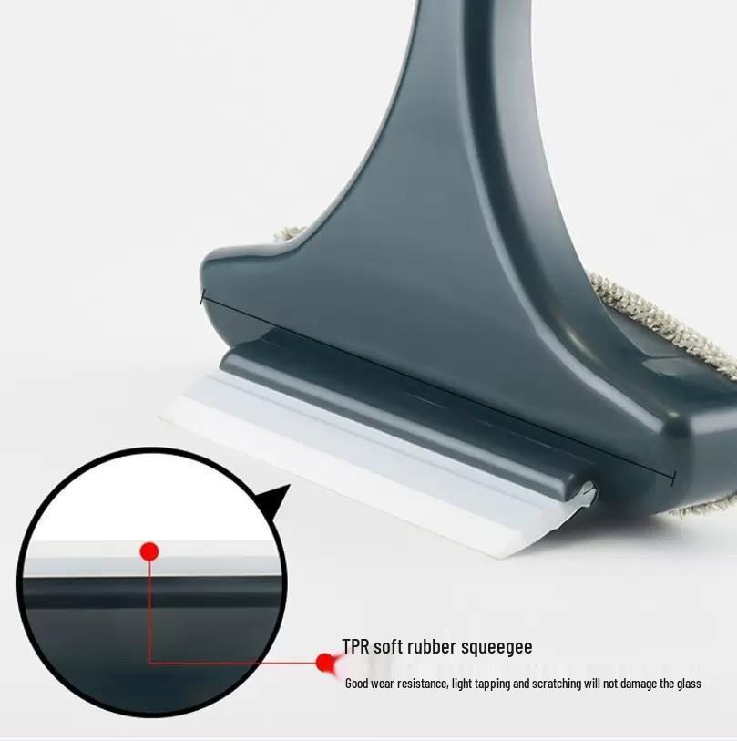 Window Screen Cleaning Brush and Squeegee Tool – Household Window Cleaner