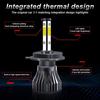 For 1992-1995 HONDA CIVIC EG/EH/EJ H4 LED Headlight 6000K Bulbs Hi/Lo Beam Combo