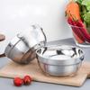 Stainless Steel Double-Layer Rice Bowl