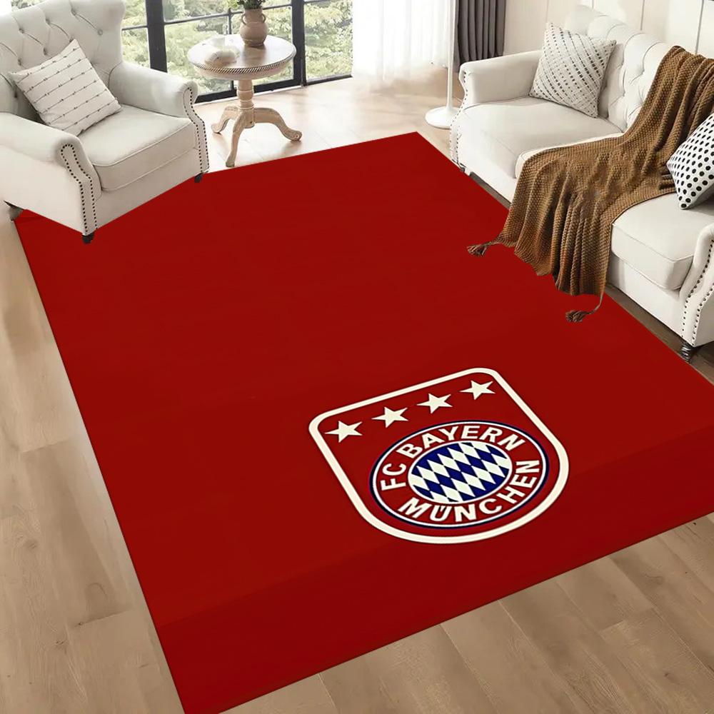 Bayern Munich Floor Mat Perfect for Living Rooms Entryway Foyer Playrooms Antislip Carpet Decorate Offices Wedding Party Gift